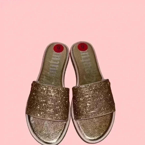Juicy Couture Shoes - Juicy Couture slip  on sandals